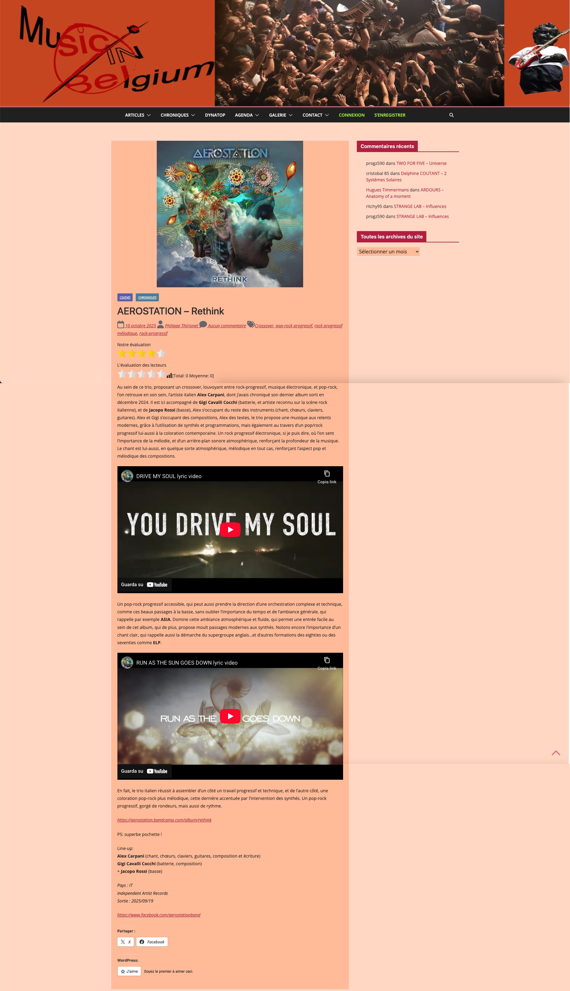 music in belgium-Rethink